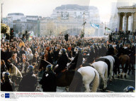 The 'never Mind The Ballots' Protest Against The Forthcoming General Election. Protestors Joined A March By Sacked Liverpool Dockers Starting At Kennington Park And Ending Up At Trafalgar Square Trouble Started After A Group Of About 500 Protesters