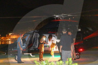 PEOPLE: Rihanna fliegt im Helikopter zurück in Hotel in Rio