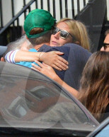 EXKLUSIV: Gwyneth Paltrow und Chris Martin umarmen sich herzlich