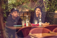 EXKLUSIV: Kendall Jenner ist mit ihrem Händy beschäftigt - Tyga langweilt sich