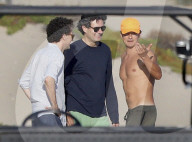PEOPLE: Orlando Bloom spielt Boccia am Strand von Malibu