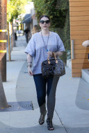 PEOPLE: Gossip Girl Star Michelle Trachtenberg in West Hollywood am lunchen