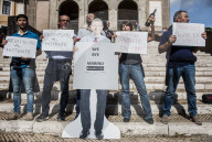 Rom: Demonstranten forder Rücktritt von Ignazio Marino