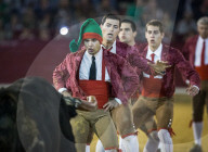FEATURE: Traditioneller Stierkampf in Zaragoza, Spanien 