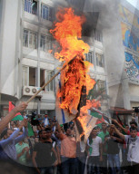 NEWS: Gaza: Studenten protestieren gegen Israelische Gewalt