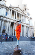 FEATURE: Shaolin Monks proben Kung Fu in London