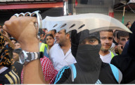 NEWS: Demonstration gegen Israel in den Gazastreifen