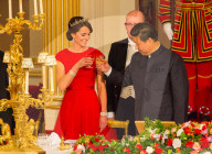 PEOPLE: Englische Royals beim Staatsdinner mit Präsident Xi Jinping