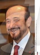 PARIS : Rifaat al-Assad, close up