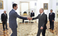 NEWS: Vladimir Putin trifft den syrischen PrÃ¤sident Bashar Assad