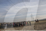 NEWS: Tausende von Flüchtlinge kommen über die slowenische Grenze in Brezice