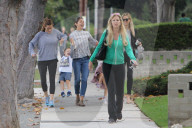 PEOPLE: Jennifer Garner albert mit ihrem Sohn herum