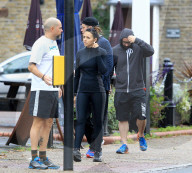 EXKLUSIV: Matt Damon und Frau Luciana joggen gemeinsam durch London