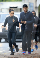 EXKLUSIV: Matt Damon und Frau Luciana joggen gemeinsam durch London