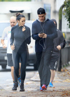 EXKLUSIV: Matt Damon und Frau Luciana joggen gemeinsam durch London