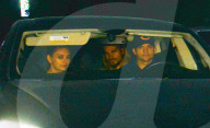 PEOPLE - Ashton Kutcher und Mila Kunis gehen zum Dinner mit Marco Perego