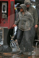PEOPLE - Michelle Rodriguez bei Dreharbeiten zu 'Tomboy'