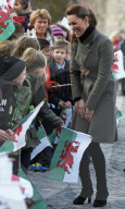 PEOPLE - Kate und William zu Besuch in Wales