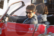 PEOPLE - Ben Stiller und Cyrus Arnold drehen Car-Crash-Szene