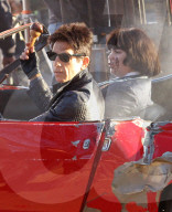 PEOPLE - Ben Stiller und Cyrus Arnold drehen Car-Crash-Szene