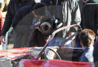 PEOPLE - Ben Stiller und Cyrus Arnold drehen Car-Crash-Szene