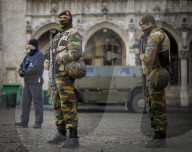 NEWS - Anti-Terror-Einsätze in Brüssel: Hohes Polizei Aufkommen
