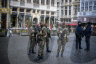 NEWS - Anti-Terror-Einsätze in Brüssel: Hohes Polizei Aufkommen