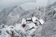 FEATURE - Schnee auf dem Panshan - Winter in Tianjin
