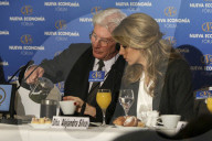 PEOPLE - Richard Gere mit Alejandra Silva Economy Forum in Madrid