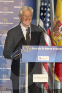 PEOPLE - Richard Gere mit Alejandra Silva Economy Forum in Madrid