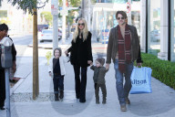 PEOPLE - Rachel Zoe mit ihren 3 'Boys' unterwegs'