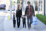 PEOPLE - Rachel Zoe mit ihren 3 'Boys' unterwegs'