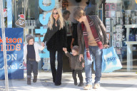 PEOPLE - Rachel Zoe mit ihren 3 'Boys' unterwegs'