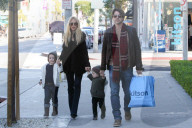 PEOPLE - Rachel Zoe mit ihren 3 'Boys' unterwegs'