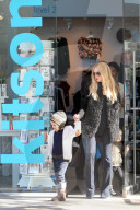 PEOPLE - Rachel Zoe mit ihren 3 'Boys' unterwegs'
