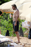 EXKLUSIV - Gabriel Aubry mit Nahla am Beach auf Hawaii