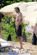 EXKLUSIV - Gabriel Aubry mit Nahla am Beach auf Hawaii