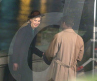 PEOPLE - Rosamund Pike und David Oyelowo auf dem Set  zu "A United Kingdom"