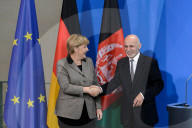 NEWS - Aschraf Ghani zu Besuch bei Angela Merkel in Berlin