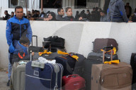 NEWS - Rafah: Flüchtlinge an der Grenze zu Aegypten