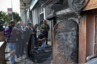 NEWS - Attentat in Kairo: Bilder der Molotov-Explosion in einem Nachtclub