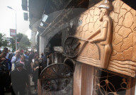 NEWS - Attentat in Kairo: Bilder der Molotov-Explosion in einem Nachtclub