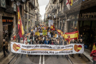 FEATURE - Barcelona: Demo für ein einheitliches Spanien