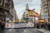 FEATURE - Barcelona: Demo für ein einheitliches Spanien