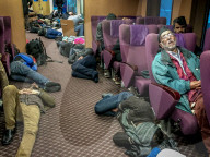 REPORTAGE - Gestrandete Flüchtlinge auf Lesbos: Bilder von Charles Habib