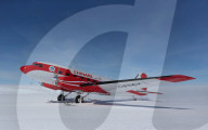 NEWS - 'Snow Eagle 601' landet für die Polarforschung in der Antarktis