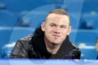 PEOPLE - Wayne Rooney mit Kai am Match Everton gegen Crystal Palace im Goodison Park