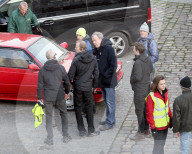 EXKLUSIV - 'Top Gear' Trio bei Dreharbeiten zu neuer Show