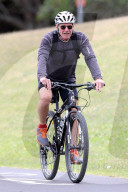 PEOPLE - Harrison Ford mit dem Velo in Sydney unterwegs