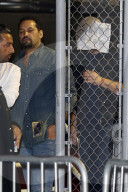 PEOPLE - Leonardo DiCaprio und Lukas Haas nach dem 'The Weeknd' Konzert